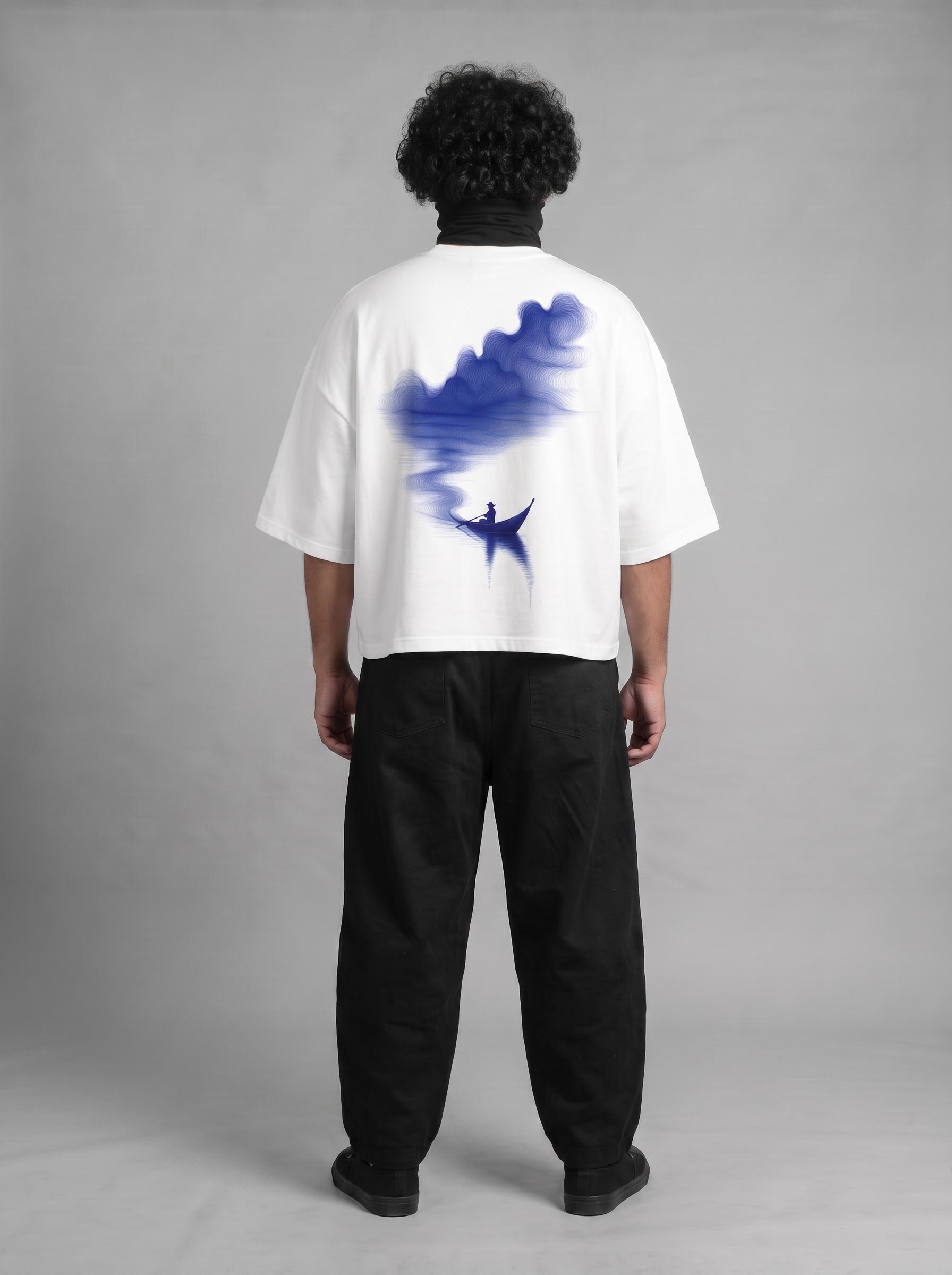 MaiTeez Neel Doriya oversized tee