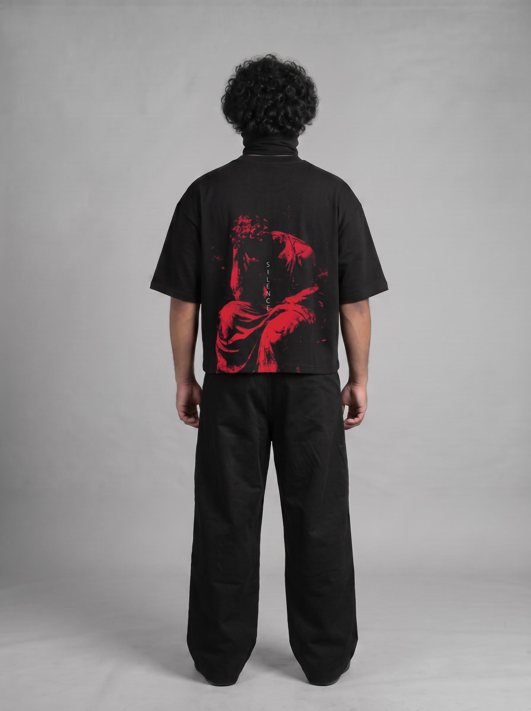 MaiTeez Silence oversized tee