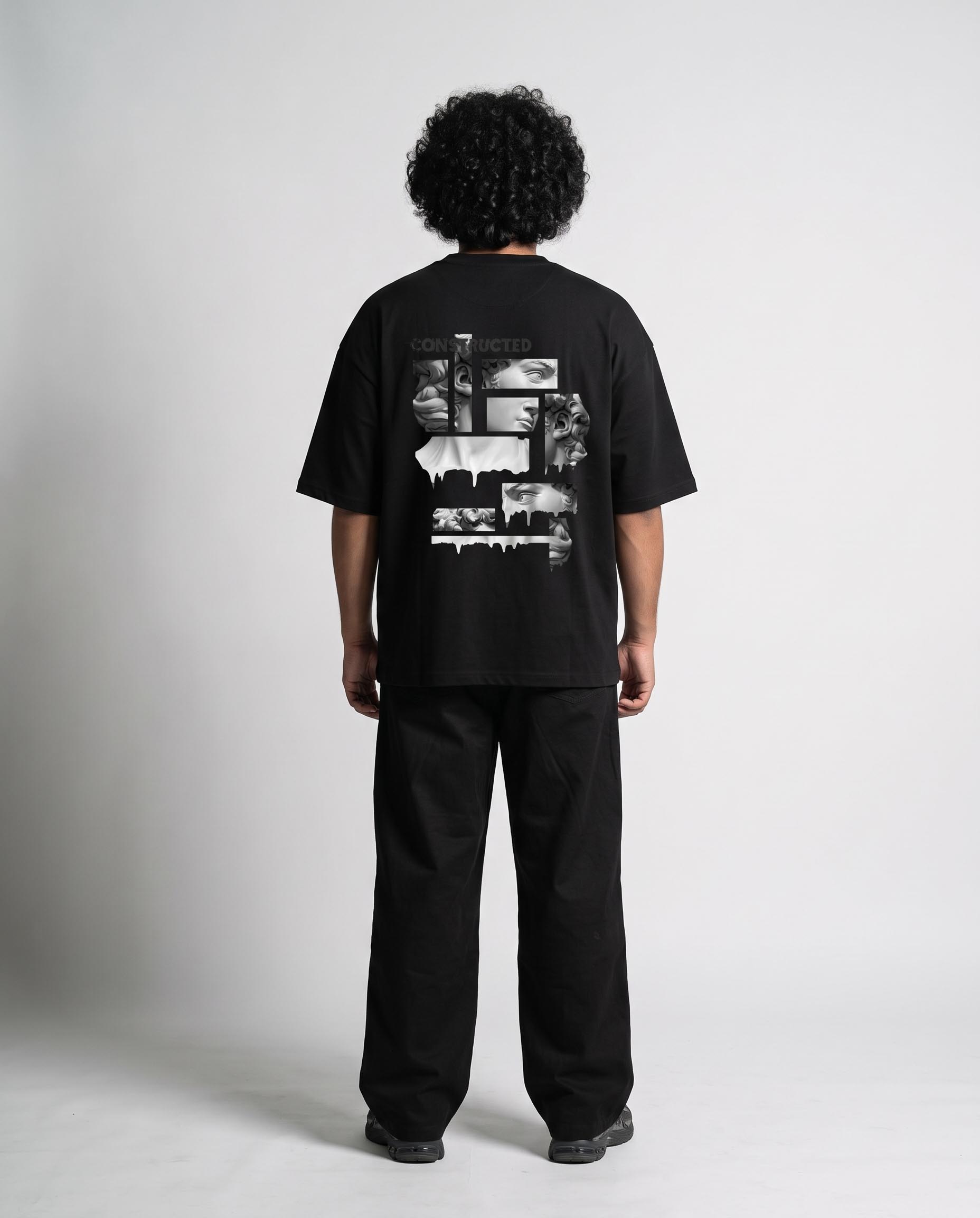 Constructed oversized tee